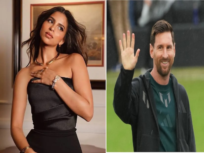 সুহানা খানেরও আসার সম্ভাবনা রয়েছে। বারোটার সময় যুবভারতীতে মেসির ইভেন্টে যোগ দেবেন SRK।