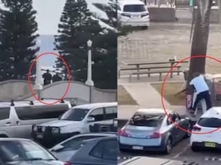 গুলিচালনার সেই মুহূর্ত (X @ManOfTheLibrary ) গুলিচালনার সেই মুহূর্ত (X @ManOfTheLibrary )