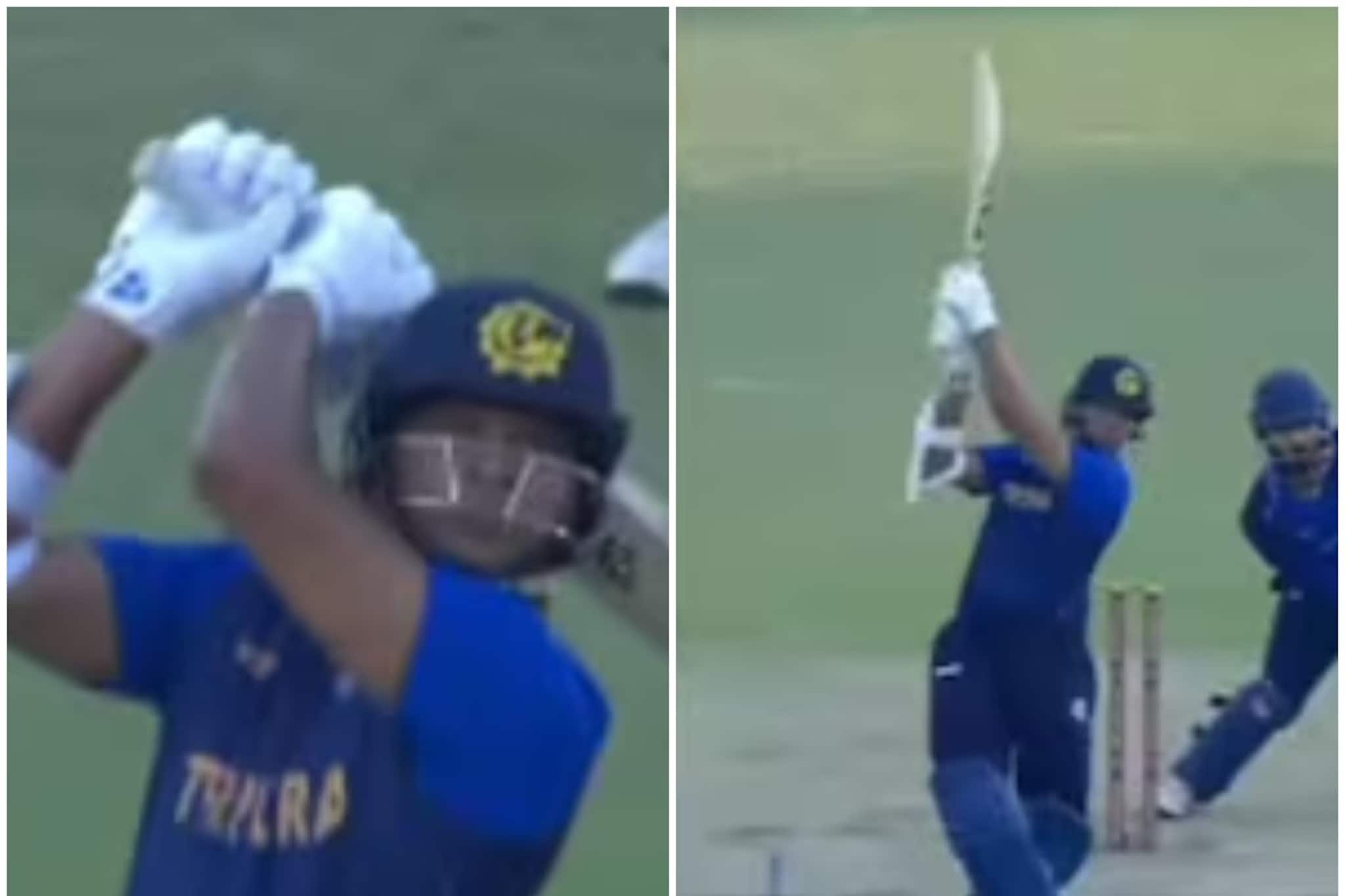 এবার ব্যাট হাতে কামাল দেখালেন যশস্বীর ভাই তেজস্বী, খেললেন মারকাটারি ইনিংস