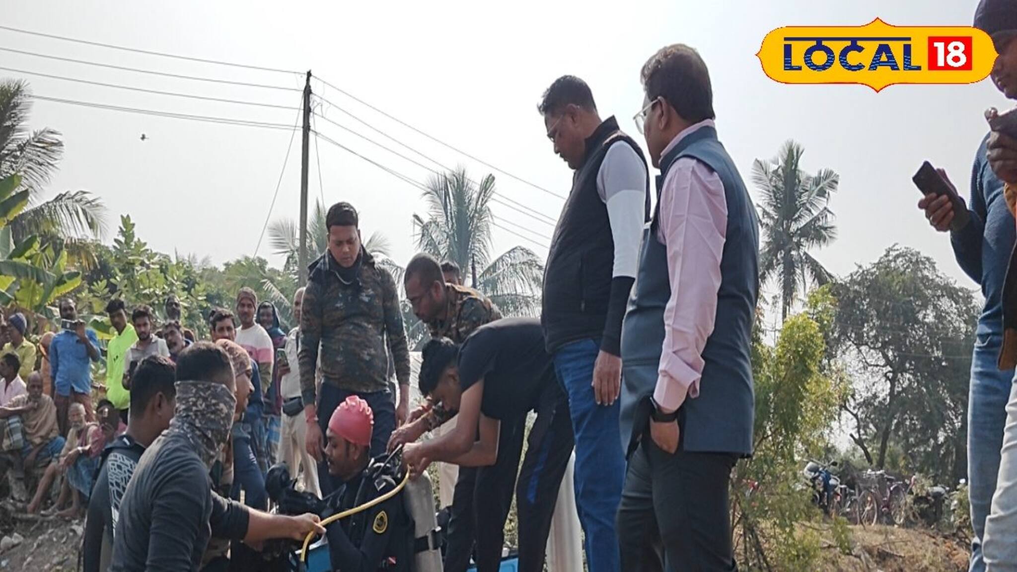 মাছ ধরতে গিয়ে ফিশারিতে তলিয়ে গেলেন আদিবাসী মহিলা, কনকন দিঘীতে ডুবুরি নামিয়ে তল্লাশি