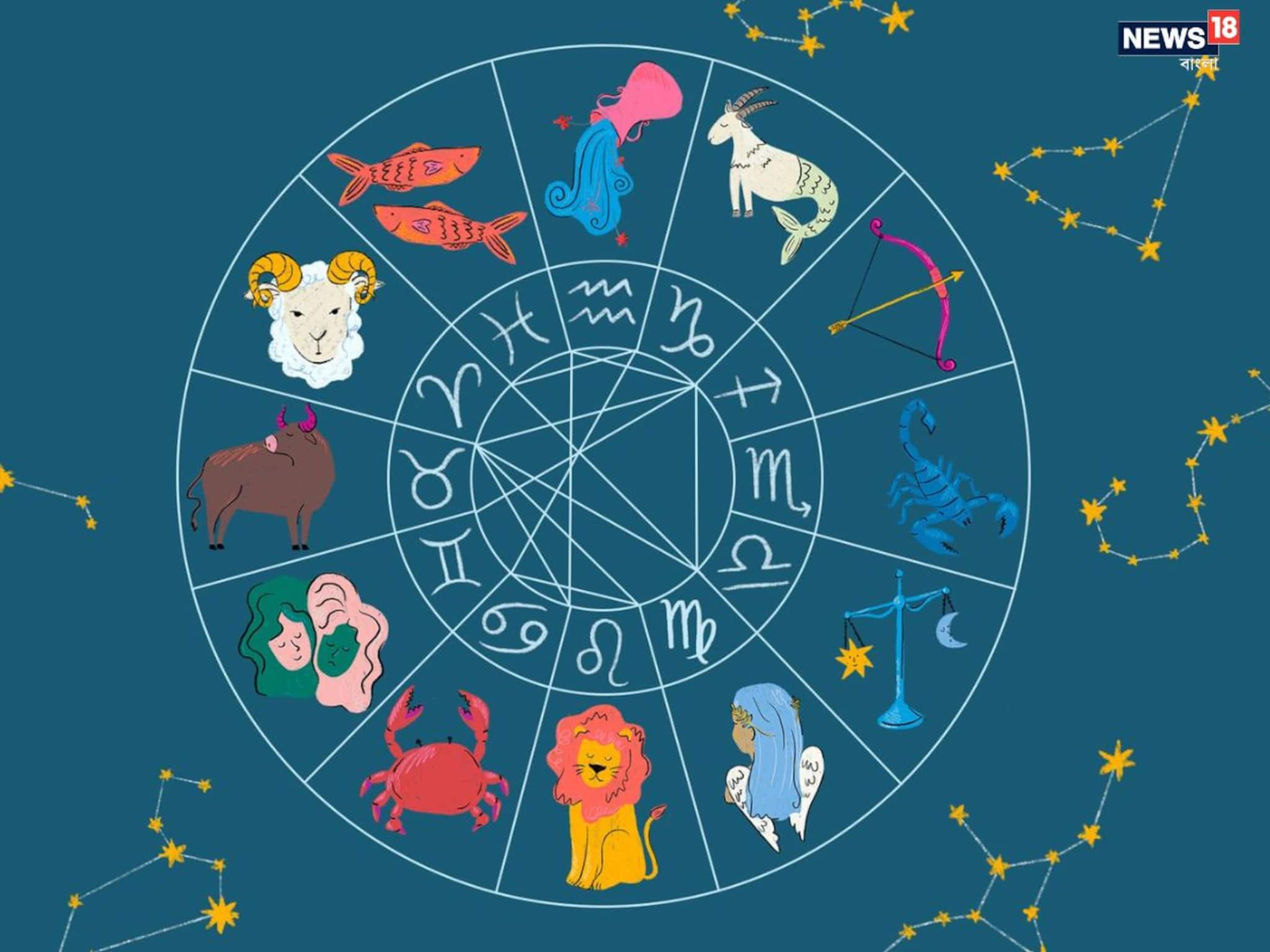 ২৪ ডিসেম্বর জীবন কতটা বদলাবে? কী কী চমক অপেক্ষা করছে? দেখে নিন রাশিফল ২৪ ডিসেম্বর জীবন কতটা বদলাবে? কী কী চমক অপেক্ষা করছে? দেখে নিন রাশিফল