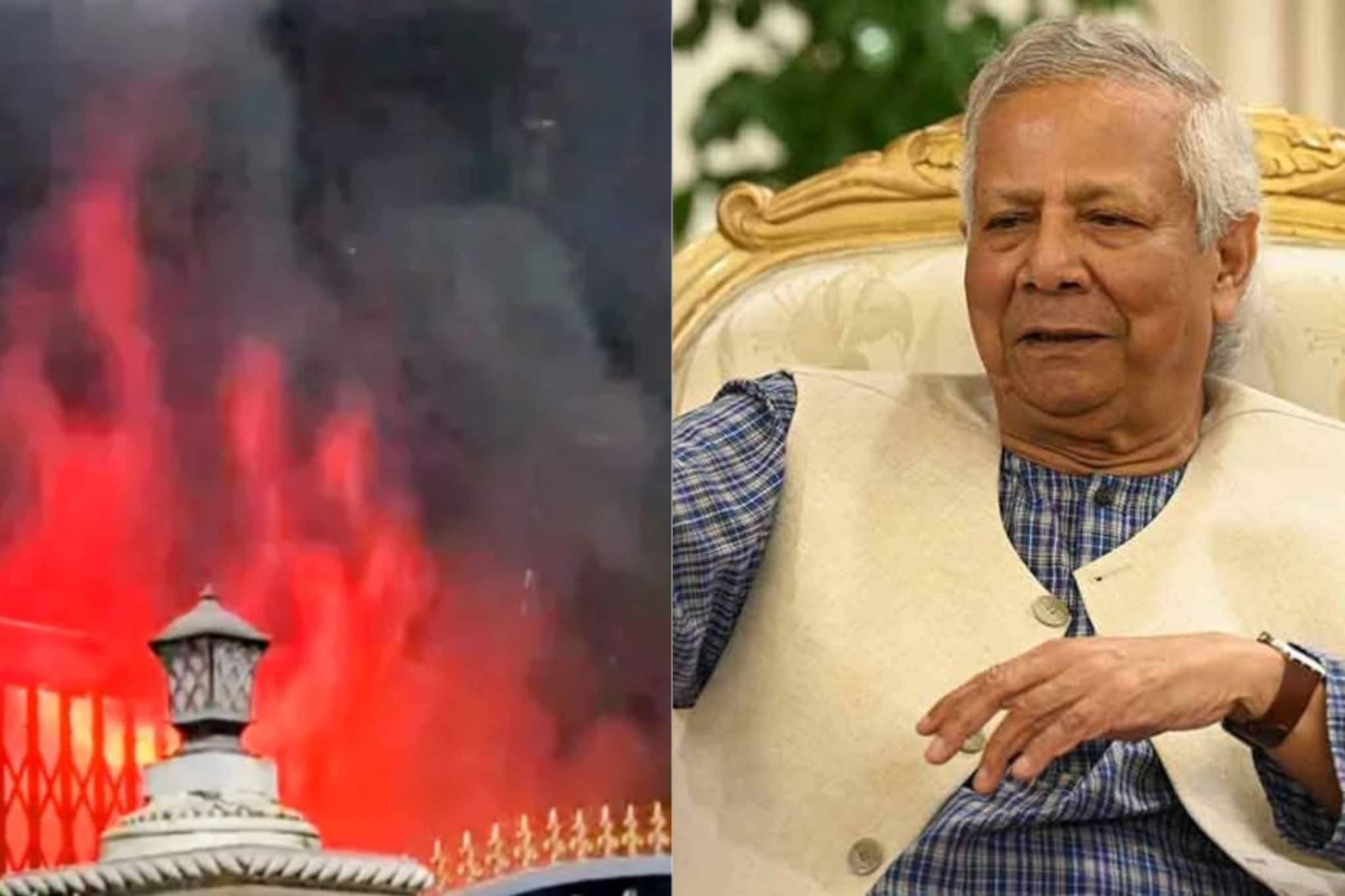 উত্তাল বাংলাদেশে জ্বালিয়ে দেওয়া হল প্রাক্তন মন্ত্রীর বাড়ি! আবেদনেই আটকে ব্যর্থ ইউনূস