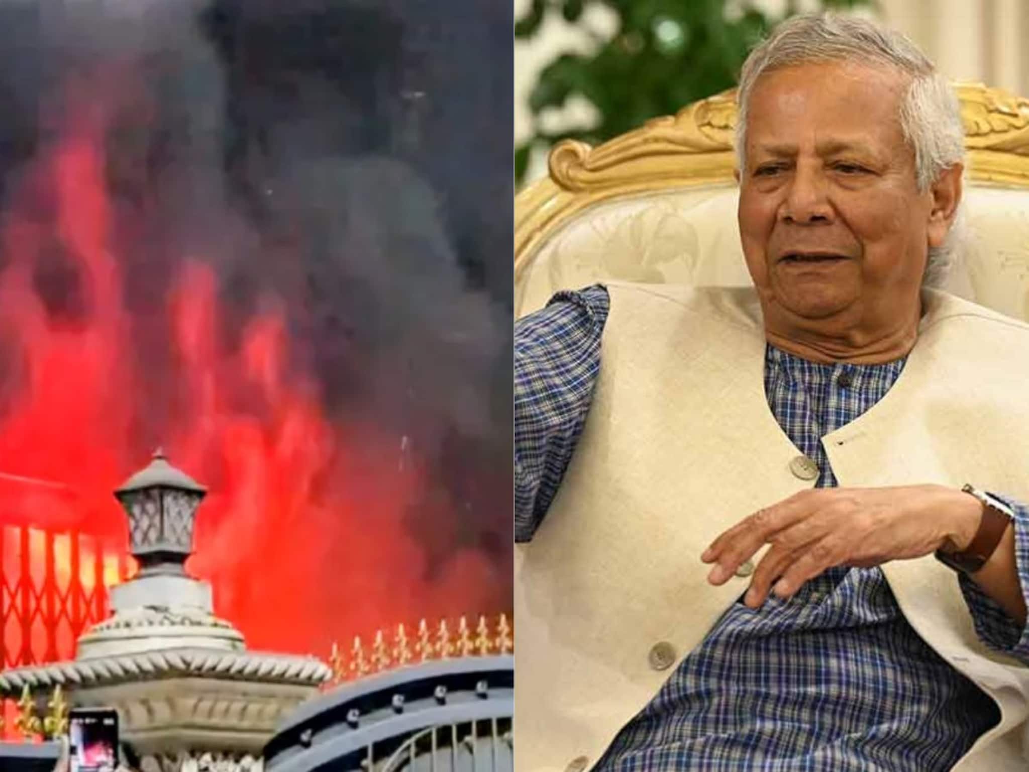 উত্তাল বাংলাদেশে জ্বালিয়ে দেওয়া হল প্রাক্তন মন্ত্রীর বাড়ি! আবেদনেই আটকে ব্যর্থ ইউনূস