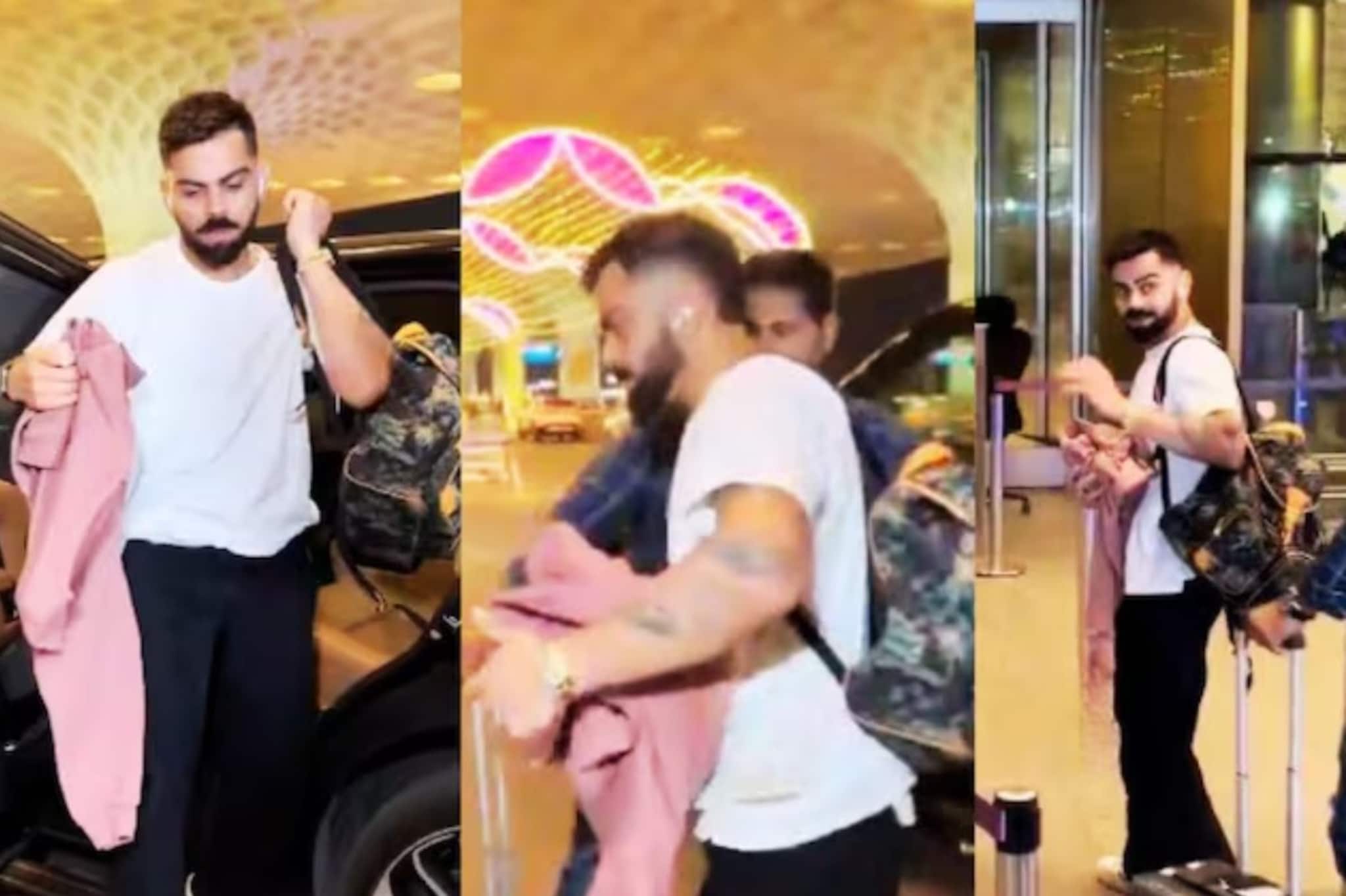 নতুন বছরের আগেই 'বদলে' গেলেন কোহলি!মুম্বই বিমানবন্দরে যা দেখা গেল...