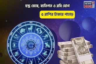 চকচকে কপাল,আজ আপনিই বস! চন্দ্র মেষে, ব্যতিপত ও রবি যোগে ৫ রাশির টাকার পাহাড়