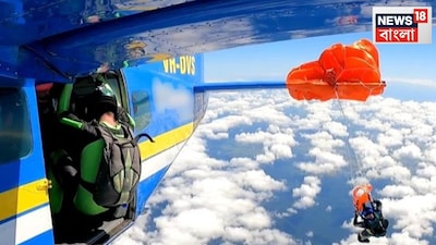 Australian Skydiver Dangles From Plane After Parachute Snags Mid-Air