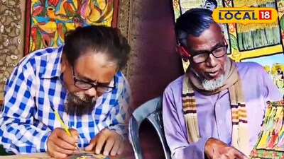 পিংলার পটশিল্পের কয়েকশ বছর পুরনো ইতিহাস