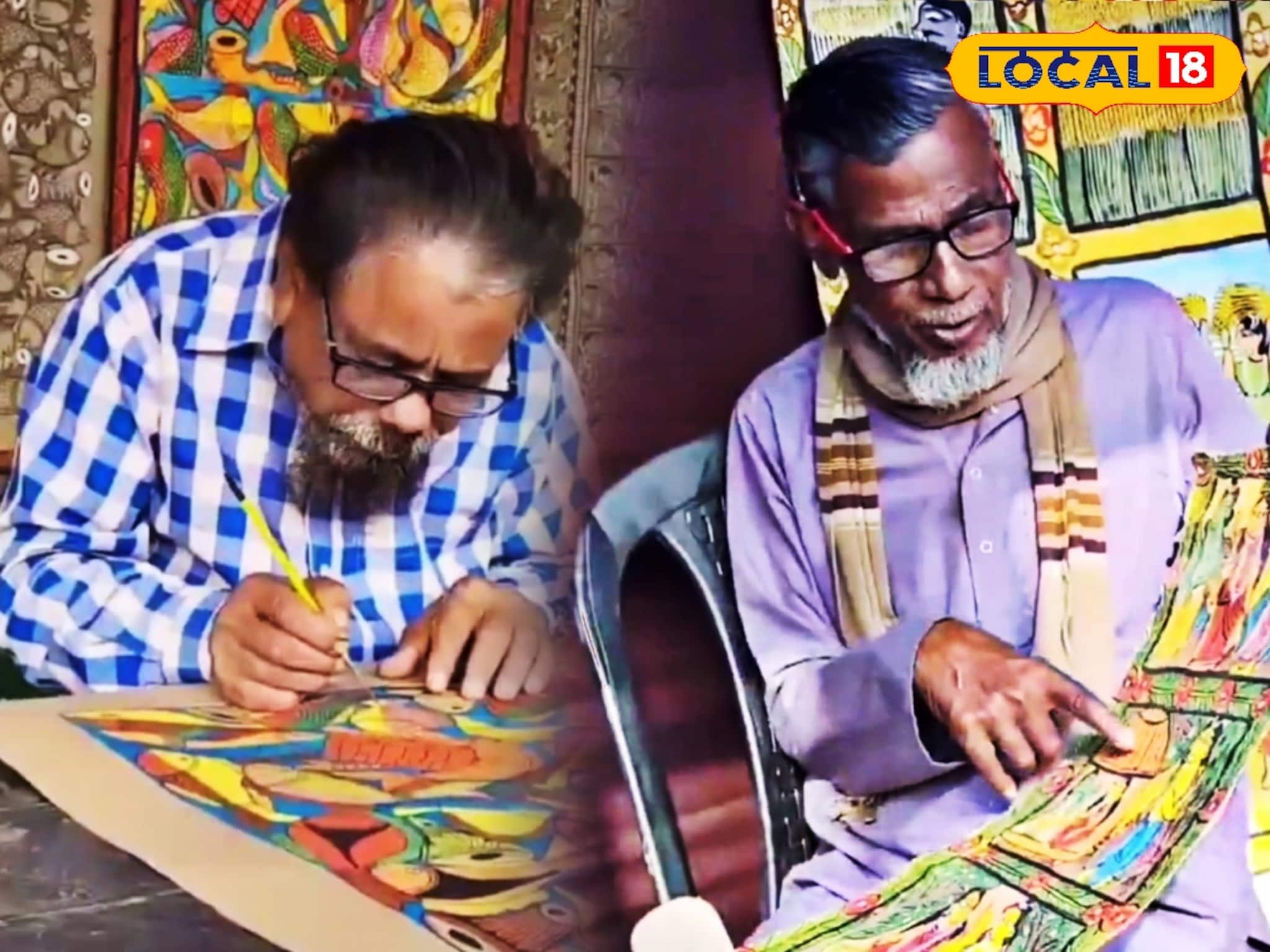 ভিক্ষাবৃত্তি থেকে বিশ্ব দরবারে ঠাঁই! পটচিত্রের গৌরবময় ইতিহাস অবাক করবে