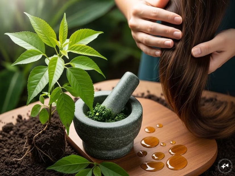 ডায়েটিশিয়ান শ্রেয়া গোয়েলের মতে, ভৃঙ্গরাজ পাতা চুলের জন্য অলৌকিক কাজ করে। শীতের ঠান্ডা বাতাস দ্রুত চুল শুকিয়ে এবং দুর্বল করে দিতে পারে এবং ভৃঙ্গরাজ প্রাকৃতিক পুষ্টি সরবরাহ করে। ভৃঙ্গরাজ চুলের গোড়া মজবুত করে এবং চুলের ফলিকল সক্রিয় করে। এটি নতুন চুলের বৃদ্ধিতে সাহায্য করে এবং চুল পড়া কমায়। যাদের চুল দুর্বল বা পাতলা তাদের জন্য এই ভেষজটি বিশেষভাবে উপকারী।