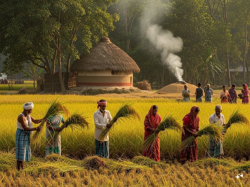 নতুন ফসল মাঠ থেকে ঘরের গোলায় তোলা হয় এই মাসে৷ তাই এই মাসেই পালিত হয় নবান্ন৷ মৃগশিরা নক্ষত্র থেকে এই মাসের নাম মার্গশীর্ষ৷