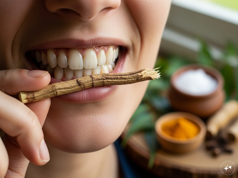 নিয়মিত ব্যবহারে আপনার দাঁত দুধের মতো উজ্জ্বল হবে এবং মুখের দুর্গন্ধ দূর হবে। উল্লেখযোগ্য বিষয় হল এই প্রতিকারের জন্য কোনও ব্যয়বহুল উপাদানের প্রয়োজন হয় না। সমস্ত উপাদান আপনার রান্নাঘরে সহজেই পাওয়া যায়। বহু শতাব্দী ধরে দাঁত পরিষ্কার ও সুস্থ রাখার জন্য নিমকাঠির ব্যবহার সবচেয়ে কার্যকর। প্রাচীনকালে, মানুষ প্রতিদিন ব্রাশ এবং পেস্টের পরিবর্তে নিমকাঠির ব্যবহার করত, যা তাদের দাঁতকে শক্তিশালী এবং চকচকে রাখত। যদিও আজকাল সবাই টুথস্টিক ব্যবহার করতে পারে না, তবুও দাঁতের হলদেটে ভাব এবং ময়লাজনিত সমস্যায় ভুগছেন এমন ব্যক্তিরা একটি সাধারণ ঘরোয়া পেস্ট তৈরি করে এর সুবিধা নিতে পারেন।