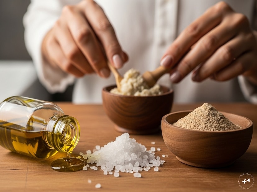 এর জন্য আপনার কেবল তিনটি উপাদানের প্রয়োজন: সরিষার তেল, শিলা লবণ এবং বাবলা গুঁড়ো। এগুলো মিশিয়ে হালকা পেস্ট তৈরি করুন। প্রতিদিন সকালে এই প্রাকৃতিক পেস্টটি দিয়ে দাঁত ব্রাশ করুন। কয়েক দিনের মধ্যেই আপনি দৃশ্যমান পার্থক্য লক্ষ্য করবেন। ময়লা দূর হতে শুরু করবে, হলুদ ভাব কমে যাবে এবং আপনার দাঁত দুধের মতো উজ্জ্বল হবে। এই পেস্ট নিয়মিত ব্যবহারে দাঁতের গোড়াও শক্তিশালী হয় এবং মাড়ির ফোলাভাব এবং মুখের দুর্গন্ধও দূর হয়।