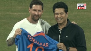 সচিনের সঙ্গে মেসি