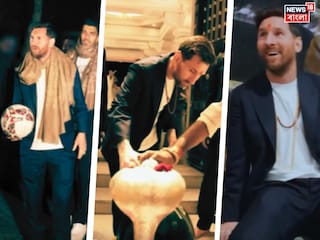 জামনগরে 'বনতারা' সফরে অচেনা মেসি... কখনও ঈশ্বর আরাধনা, কখনও হাতির সঙ্গে ফুটবল খেললেন LM10 জামনগরে 'বনতারা' সফরে অচেনা মেসি... কখনও ঈশ্বর আরাধনা, কখনও হাতির সঙ্গে ফুটবল খেললেন LM10