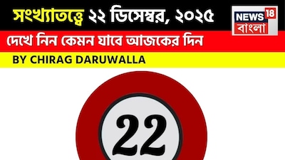 সংখ্যাতত্ত্বে ২২ ডিসেম্বর, কেমন যাবে আজকের দিন? জানাচ্ছেন জ্যোতিষী চিরাগ দারুওয়ালা