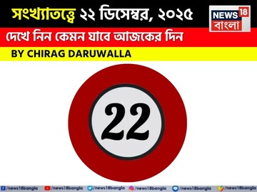 সংখ্যাতত্ত্বে ২২ ডিসেম্বর, কেমন যাবে আজকের দিন? জানাচ্ছেন জ্যোতিষী চিরাগ দারুওয়ালা