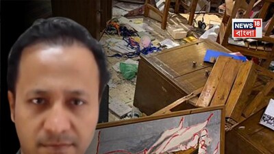 আগুন লাগানো হয়েছে প্রাক্তন শিক্ষামন্ত্রীর বাড়িতেই