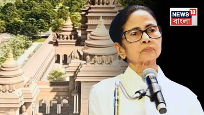 দুর্গাঙ্গন উদ্বোধন করলেন মমতা বন্দ্যোপাধ্যায়