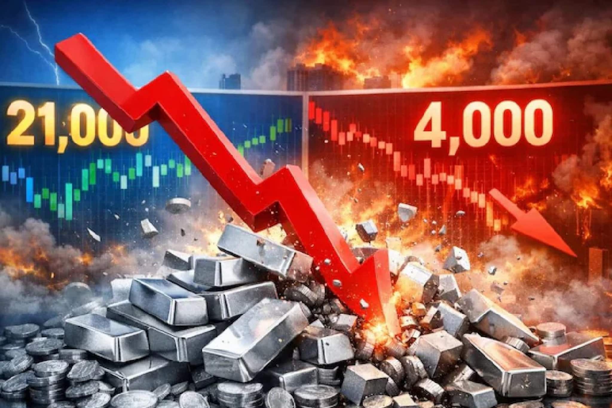 21000 নাকি 4000, আসলে রুপোর বাজার দরে ঠিক কতটা পতনের ধাক্কা, খবরের পিছনের আসল সত্যি জানুন