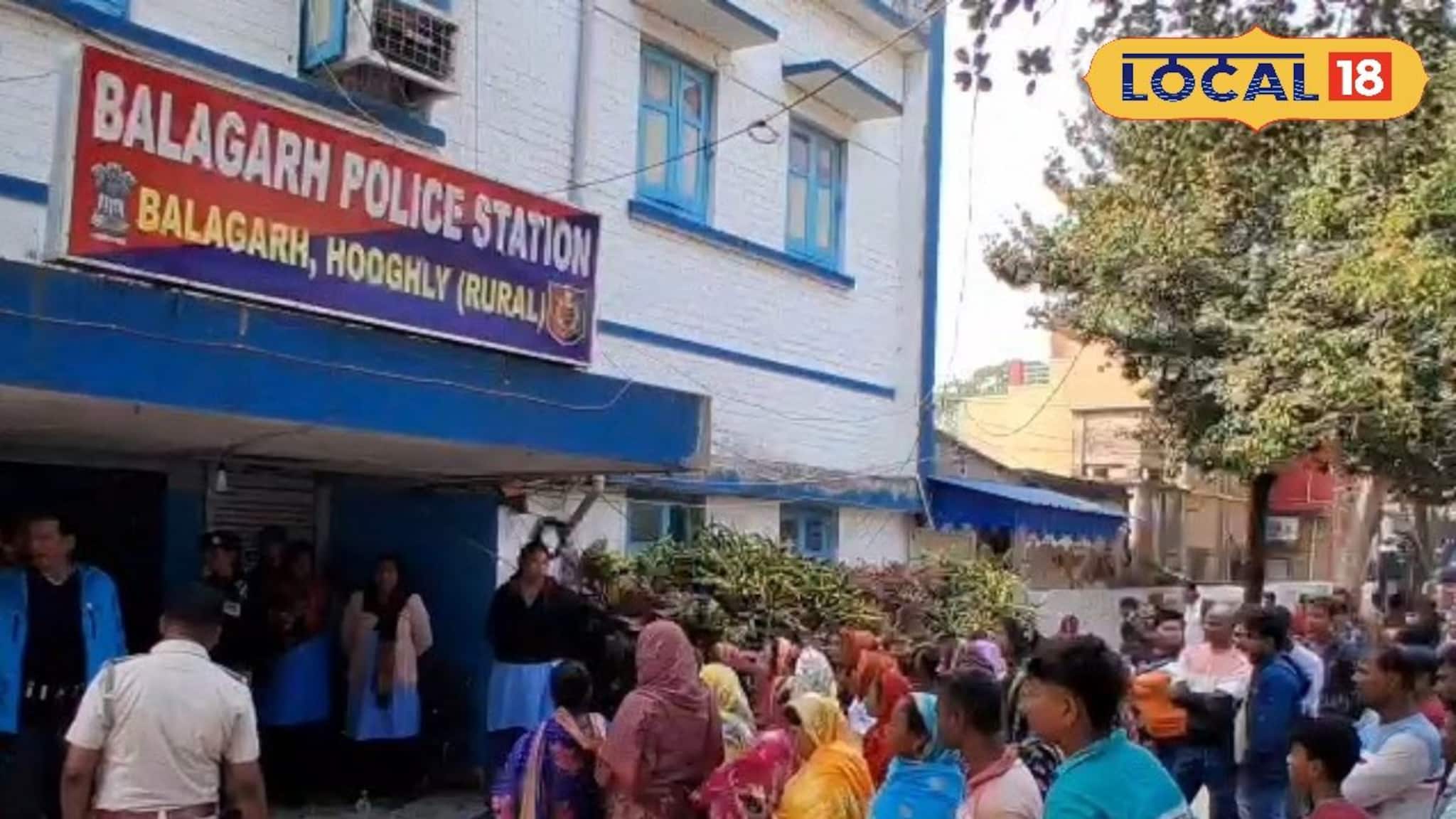 যুবকের রহস্য মৃত্যু! বলাগড় থানায় ভাঙচুর উত্তেজিত জনতার, তারপর যা হল হুগলিতে