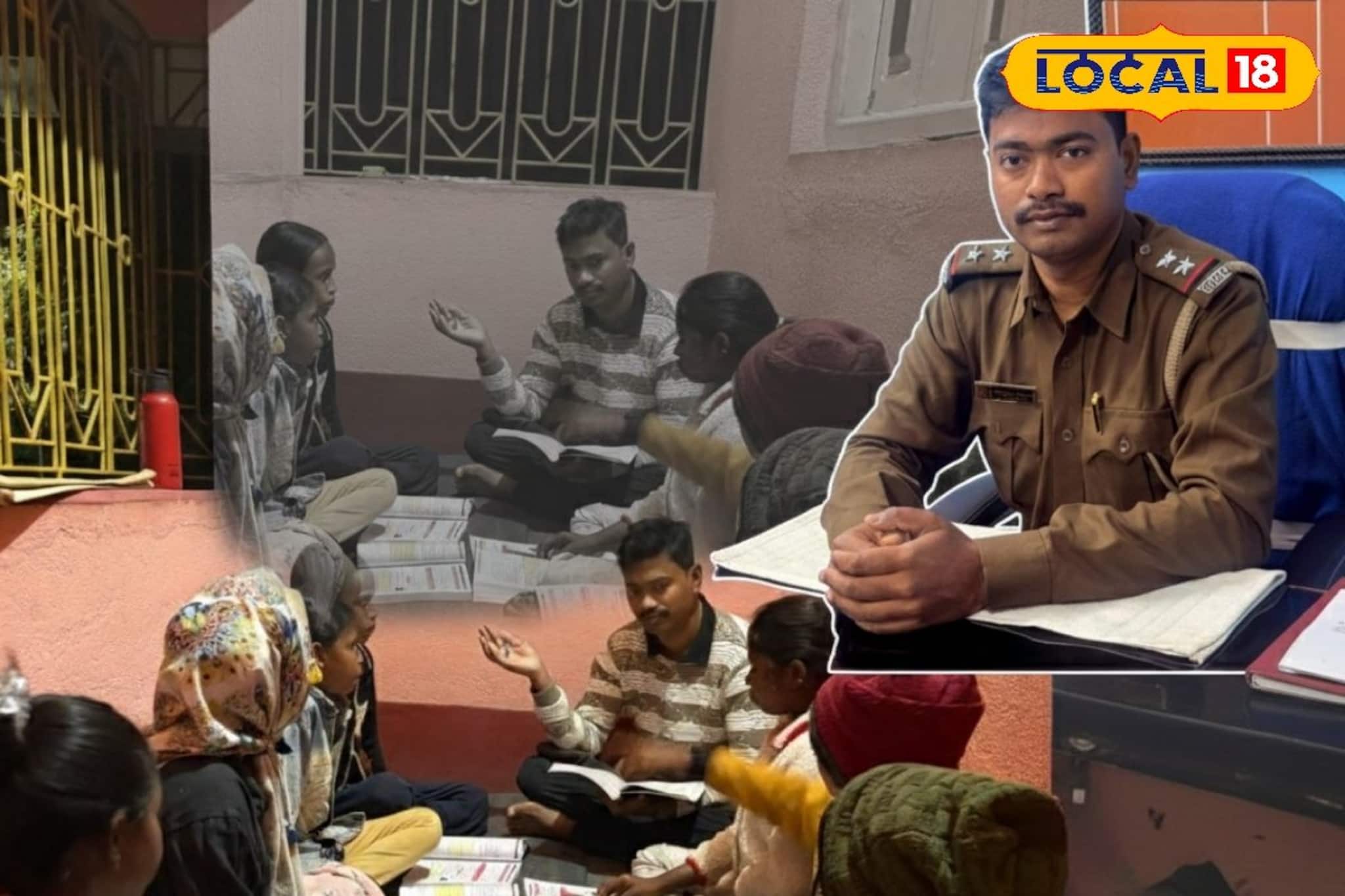 পুলিশ স্যারের পাঠশালা! খাকি উর্দির আড়ালে শিক্ষক মন, ওসির ভাড়াবাড়ি বিনামূল্যের ক্লাসরুম
