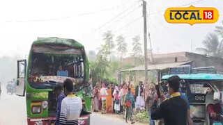 বাস দুর্ঘটনা বাস দুর্ঘটনা