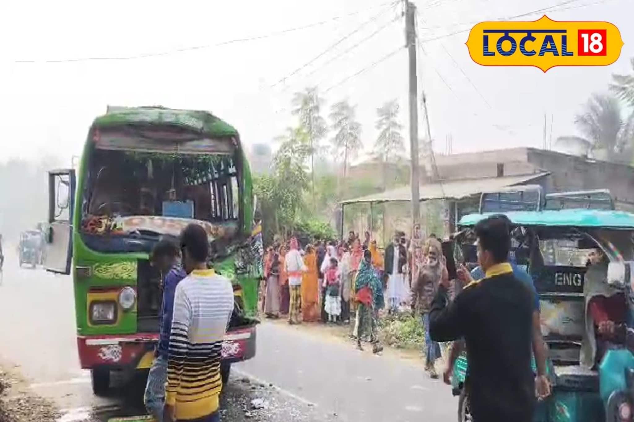 যাত্রীবাহী বাস-লরির সংঘর্ষ! ভয়ঙ্কর দুর্ঘটনা মুর্শিদাবাদে, আহত অনেক