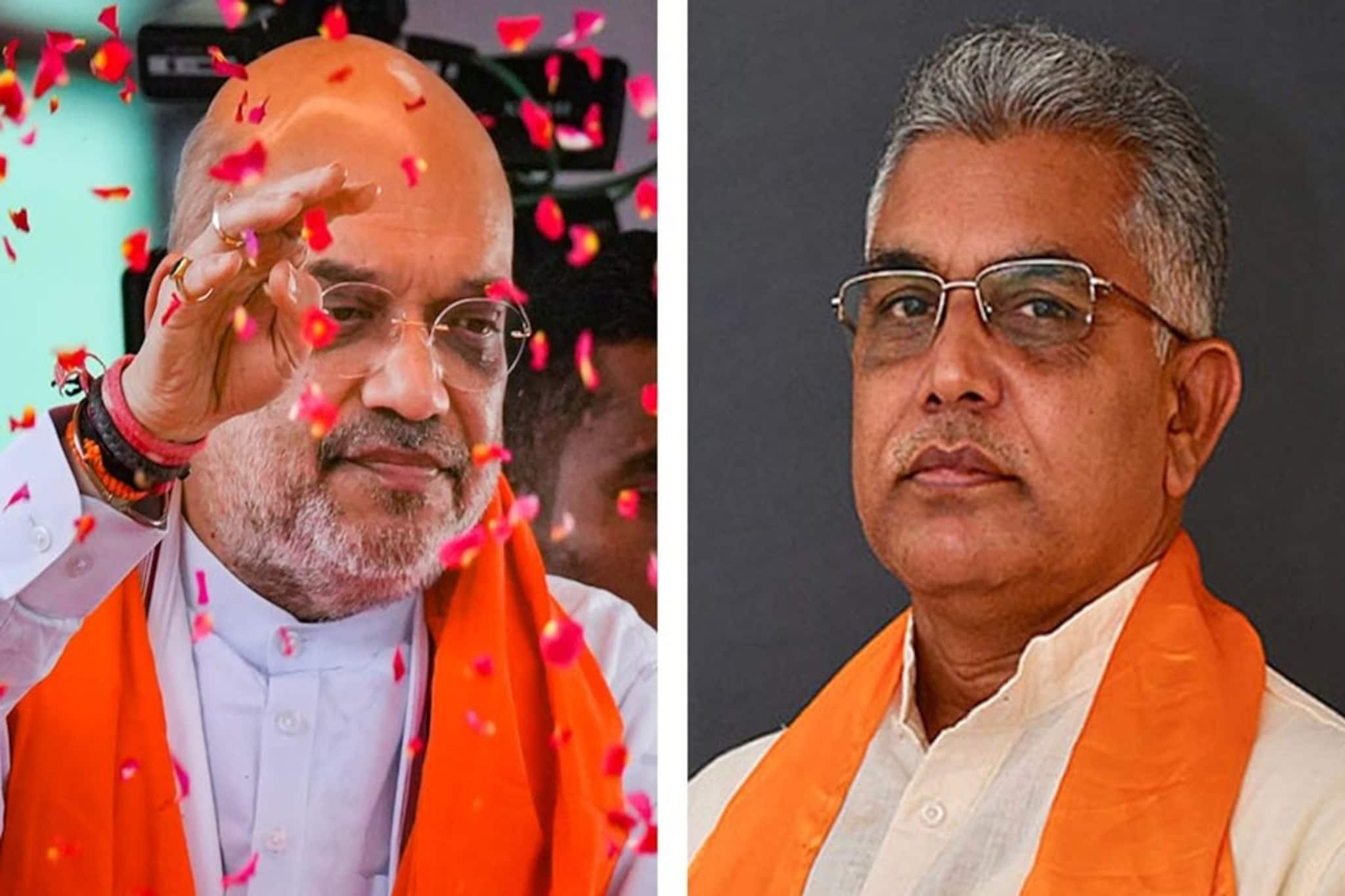 অমিত শাহের বৈঠকে চমক দিলীপ ঘোষ, নেতাদের সবচেয়ে জরুরি কাজ বুঝিয়ে দিলেন স্বরাষ্ট্র মন্ত্রী