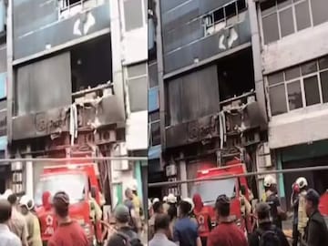 ভয়াবহ আগুন ভয়াবহ আগুন