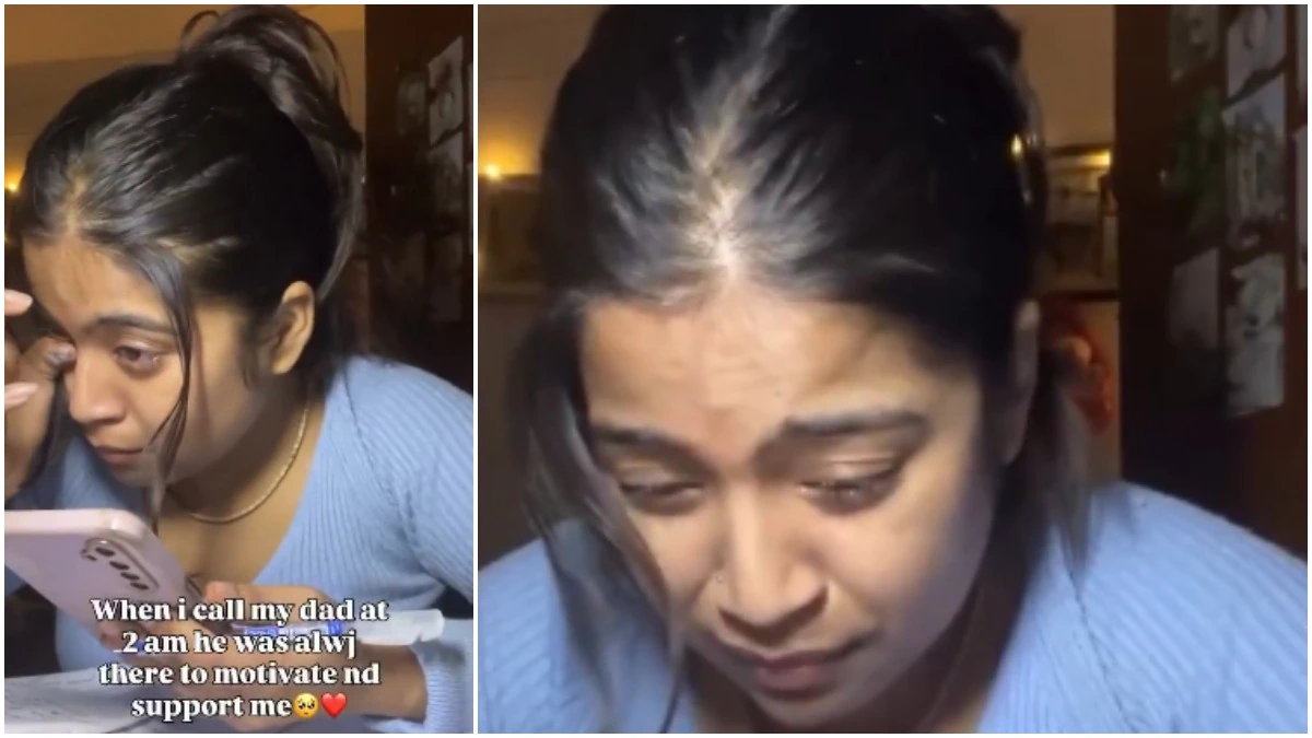 মেয়েটি ও তাঁর বাবার মধ্যে একটি ভিডিও কলের কিছু হৃদয়স্পর্শী মুহূর্ত অনলাইনে পোস্ট হতেই ঝড় তুলেছে নেটপাড়ায়। ভাইরাল এই ভিডিওতে দেখা যাচ্ছে যে, রাতের শেষের দিকে কেরিয়ারের চাপে জর্জরিত এক মেয়ে সমানে কেঁদে চলেছেন। আর তাঁর বাবা শান্ত গলায় তাঁকে আশ্বস্ত করে চলেছেন।