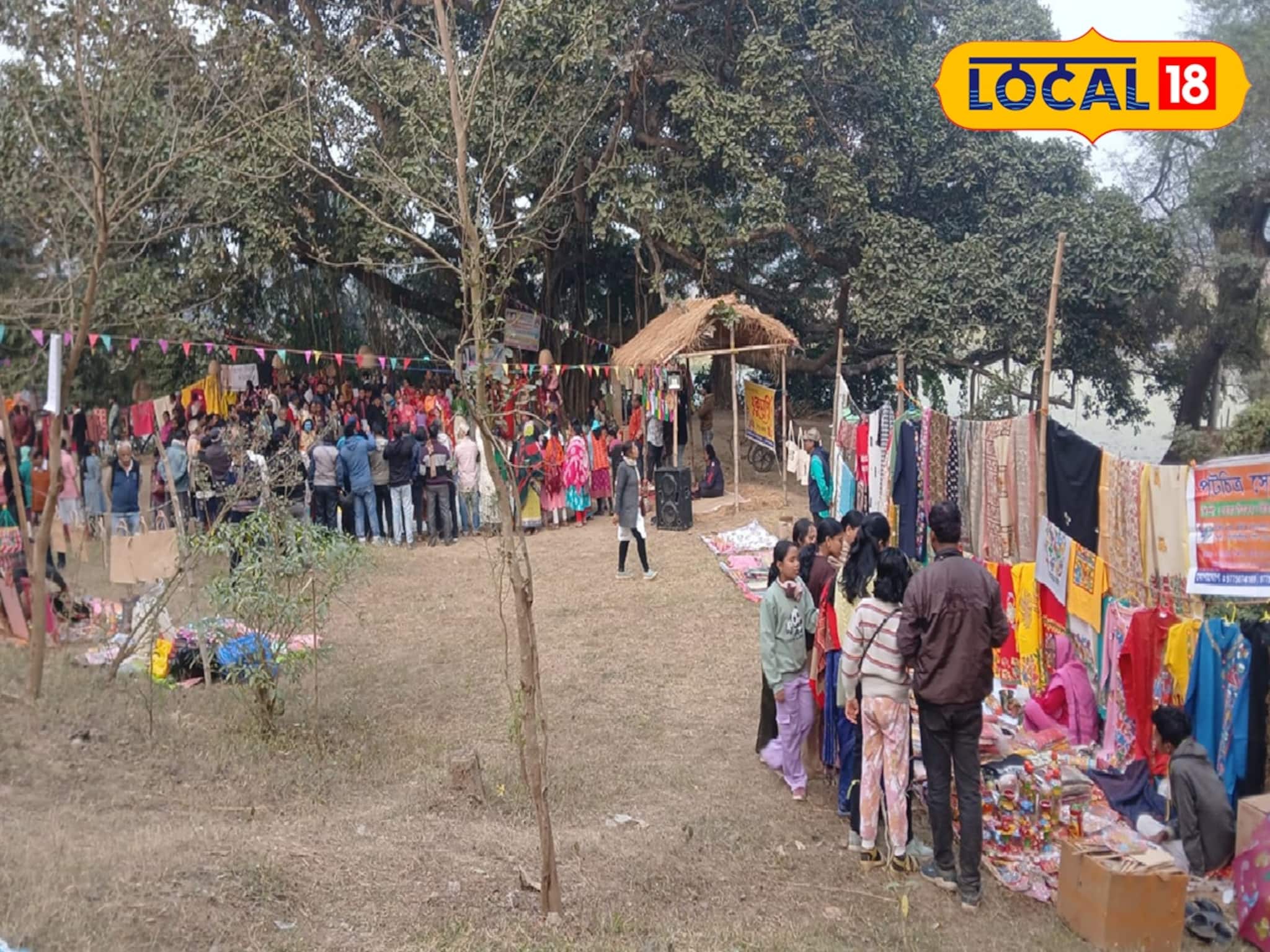 সোনাঝুরি হাটের আদলে অভিনব হাট হাওড়ায়! শীতের মরশুমে চলছে দারুণ বিকিকিনি