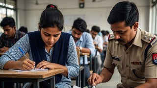 Representative Image তরুণীর মোজার ভিতরে এগুলো কী? চেকিং হতেই... কলকাতা পুলিশ কনস্টেবল পরীক্ষায় অবাক কাণ্ড 