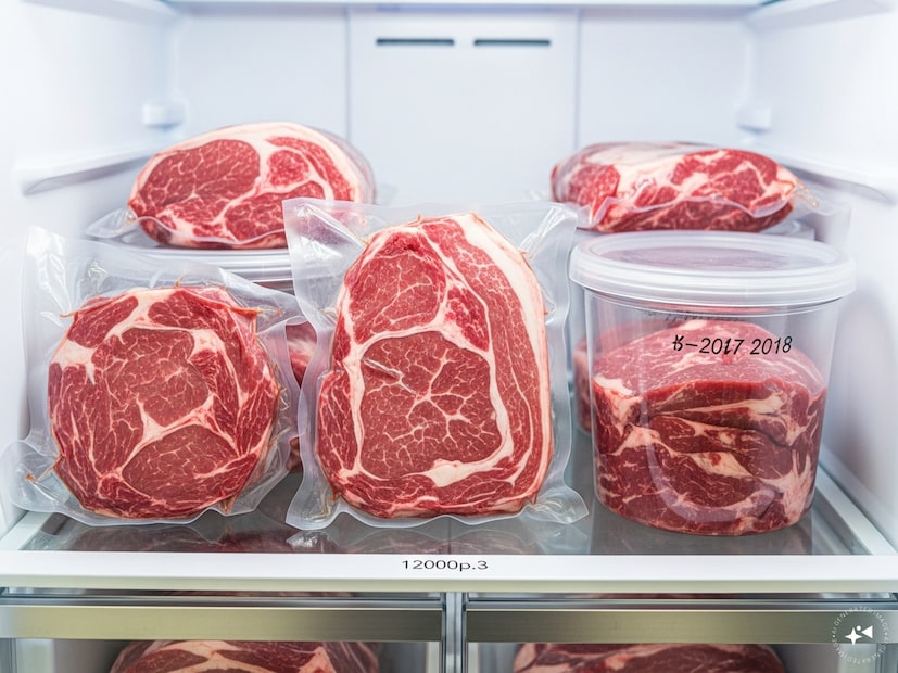 মাটন কতদিন ভাল থাকে?হেলথলাইন-এর তথ্য অনুযায়ী, খাসি বা ছাগলের মাংস ফ্রিজে তিন থেকে পাঁচ দিন পর্যন্ত ভালো থাকে। তবে মাটনের চর্বি খুব দ্রুত গন্ধ শোষণ করে। তাই এটি সবসময় লিকপ্রুফ বা বায়ুরোধী প্যাকেটে রাখা উচিত। বেশি মাংস থাকলে ভাগ করে প্যাকেটবন্দি করে ফ্রিজে রাখা ভালো। মাটন নষ্ট হলে তীব্র গন্ধ হয়, পিচ্ছিলভাব দেখা যায় এবং রং পরিবর্তন হতে থাকে—এমন অবস্থায় মাংস খাওয়া স্বাস্থ্যের জন্য ক্ষতিকর।