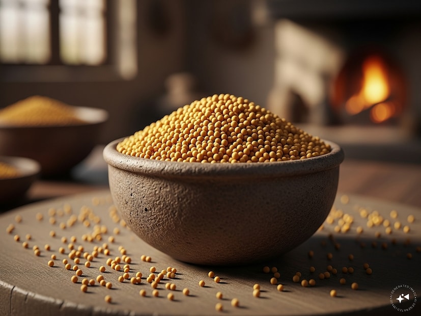 সুখী দাম্পত্য জীবনের প্রথম প্রতিকারহল হলুদ সরিষার ব্যবহার। হলুদ সরিষাকে অশুভ দৃষ্টি এবং নেতিবাচক শক্তি থেকে রক্ষা করার জন্য খুবই কার্যকর বলে মনে করা হয়। প্রাচীনকালে, মানুষ রুটি তৈরির সময় আগুনের কাছে একটি ছোট ময়দার বল রেখে দিত। এই বলটি সংসারকে অশুভ দৃষ্টি এবং ঝামেলা থেকে রক্ষা করতে সাহায্য করত। একইভাবে, আপনিও আপনার বাড়িতে ক্রমবর্ধমান কলহ এবং দ্বন্দ্ব থেকে মুক্তি পেতে এই প্রতিকারটি গ্রহণ করতে পারেন। Generated image