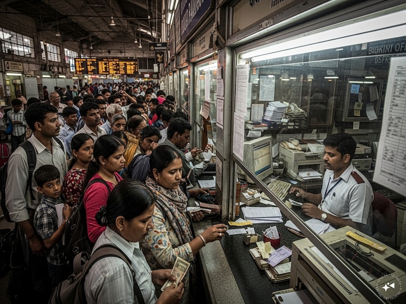 তিনি আরও বলেন যে, আজকাল, শহর হোক বা গ্রামে, বেশিরভাগ মানুষ মোবাইল ফোন ব্যবহার করছেন। তা-ও যদি কারও মোবাইল না থাকে এবং তিনি তাঁর কোনও আত্মীয়কে তাঁর ফোন ব্যবহারের জন্য নিয়ে যেতে পারেন৷ কারণ, অনলাইন হোক কী অফলাইন, আধার লিঙ্কড মোবাইলে পাঠানো ওটিপি ভেরিফিকেশন ছাড়া তৎকাল টিকিট কাটা আর সম্ভব নয়৷ আত্মীয় না হলেও এমন যে কোনও ব্যক্তির আধার লিঙ্কড নম্বর থাকলেই চলবে যাঁর নিজের তৎকাল টিকিট কাটার সেই মুহূর্তে প্রয়োজনীয়তা নেই৷ Generated image
