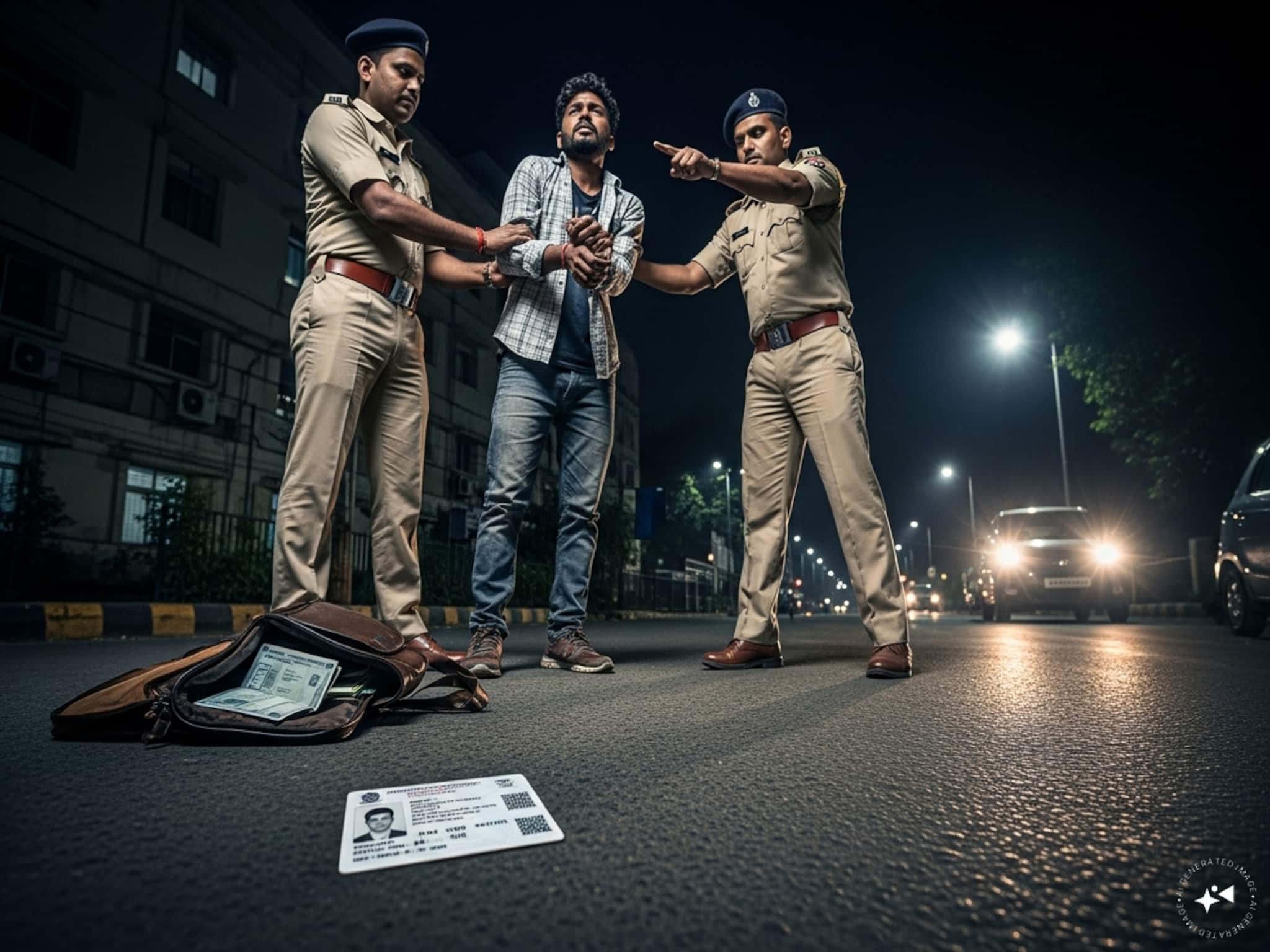 কেন্দ্রীয় আধিকারিক সেজে চাকরি পাইয়ে দেওয়ার প্রতিশ্রুতি! গাড়িতে নীল বাতি! ডোমজুড়ে আটক যুবক