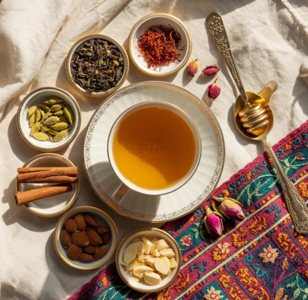 খাদি মেলার অন্যতম আকর্ষণ হয়ে উঠেছে কাশ্মীরি কাহ্য়া কেশর চা। বহরমপুর শহরে কাহ্য়া কেশর চা সব বয়সী মানুষের কাছে জনপ্রিয় হয়ে উঠেছে। চা বিক্রেতার আগামী দিনের লক্ষ্য বহরমপুরে কাহ্য়া কেশর চায়ের স্টল দেওয়া।