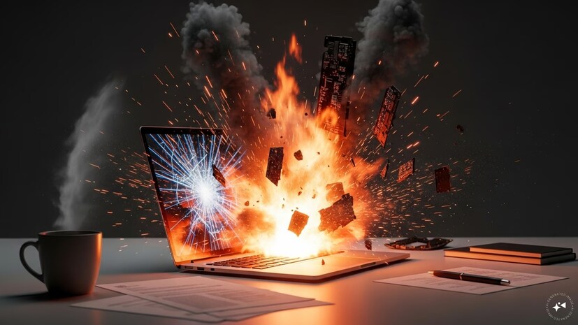 আরেকটি সাধারণ ভুল হল ল্যাপটপ বন্ধ করা এবং সঙ্গে সঙ্গেই এটি একটি ব্যাগে ঢোকানো। এই অভ্যাসটি ধীরে ধীরে ডিভাইসের ক্ষতি করতে পারে। বন্ধ করার পরে একটি ল্যাপটপ কয়েক সেকেন্ডের জন্য উষ্ণ থাকে। দুই থেকে তিন মিনিট ঠান্ডা করে তার পর ভরলে ব্যাগের ভেতরে তাপ জমতে বাধা পায়, যা ব্যাটারি, র&#x200d;্যাম, এসএসডি এমনকি মাদারবোর্ডেরও ক্ষতি রোধ করতে পারে।