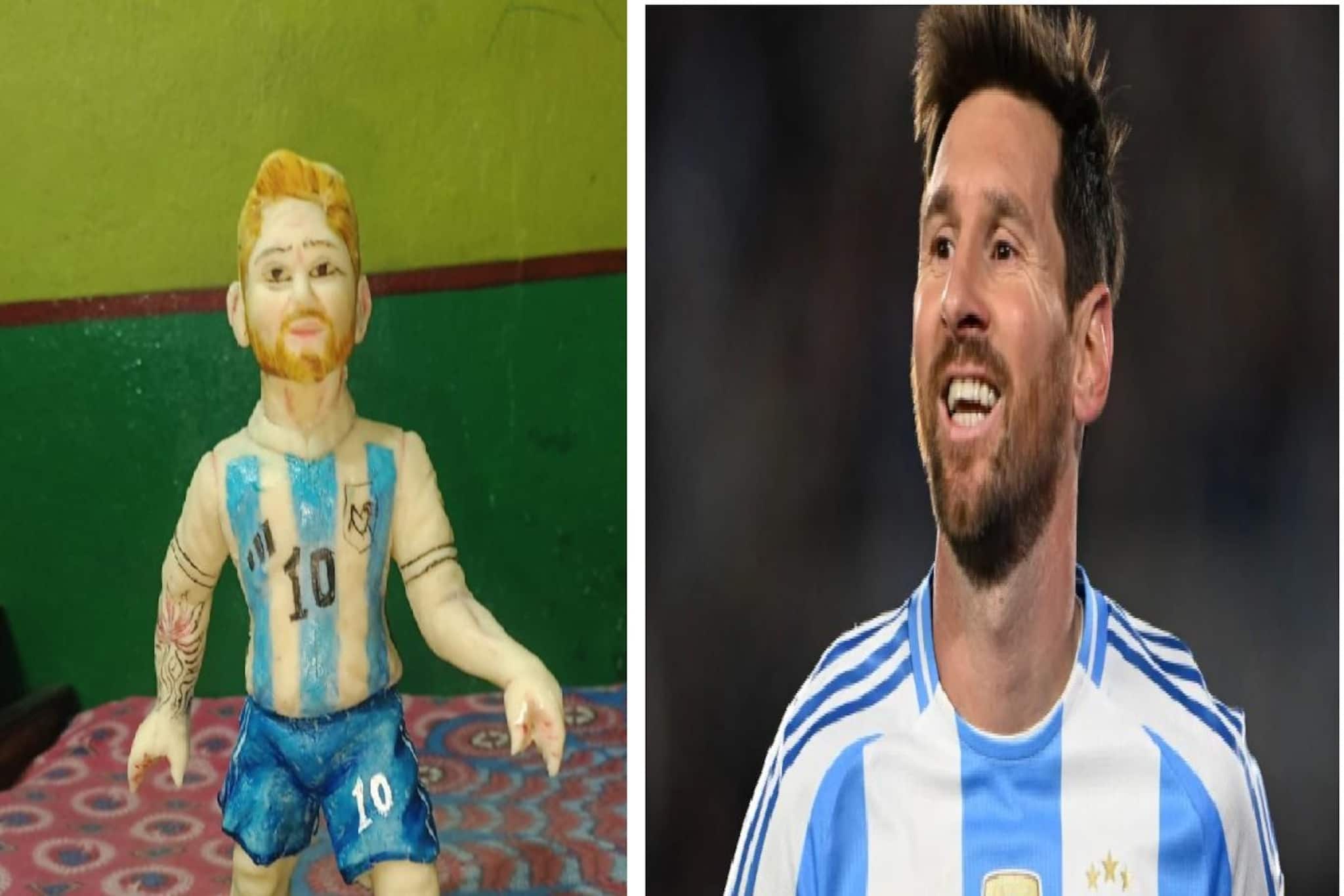 মেসির জন্য মিষ্টি হাজির, ফেলু মোদকের নলেন গুড়ের সন্দেশে যা রয়েছে জানলে চমকে যাবেন মেসির জন্য মিষ্টি হাজির, ফেলু মোদকের নলেন গুড়ের সন্দেশে যা রয়েছে জানলে চমকে যাবেন