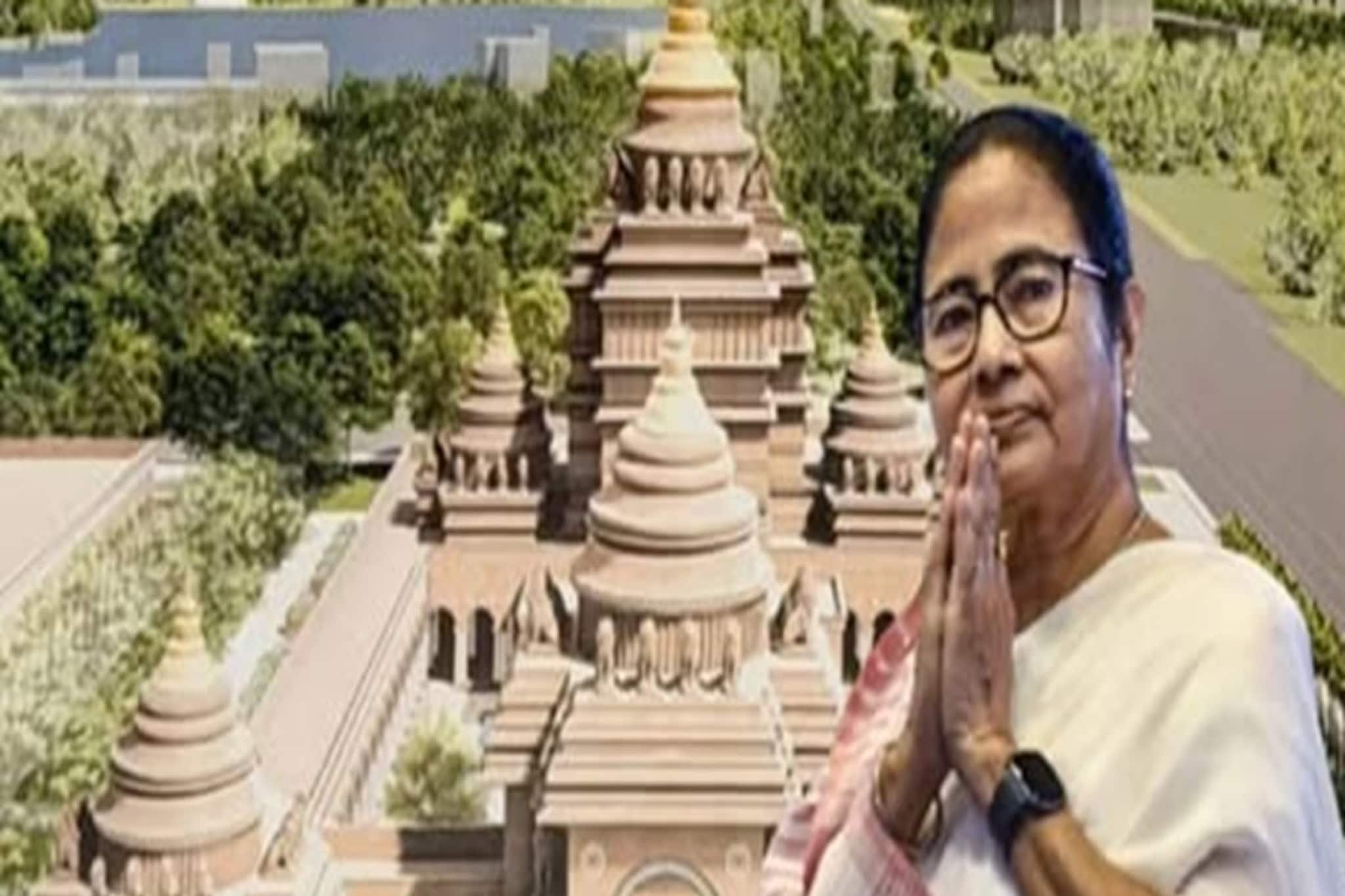 ১৭.২৮ একর জমি বরাদ্দ, হবে প্রচুর কর্মসংস্থান! নিউটাউনে দুর্গা অঙ্গন-এর শিলান্যাস মমতার