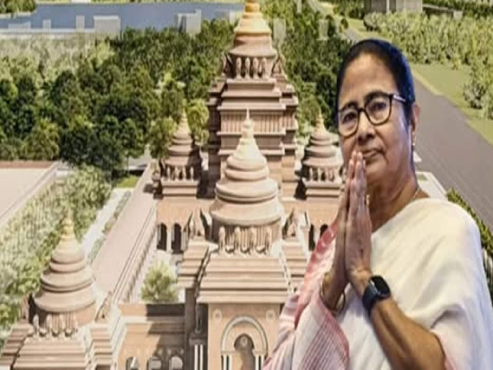 ১৭.২৮ একর জমি বরাদ্দ, হবে প্রচুর কর্মসংস্থান! নিউটাউনে দুর্গাঙ্গনের শিলান্যাস মমতার