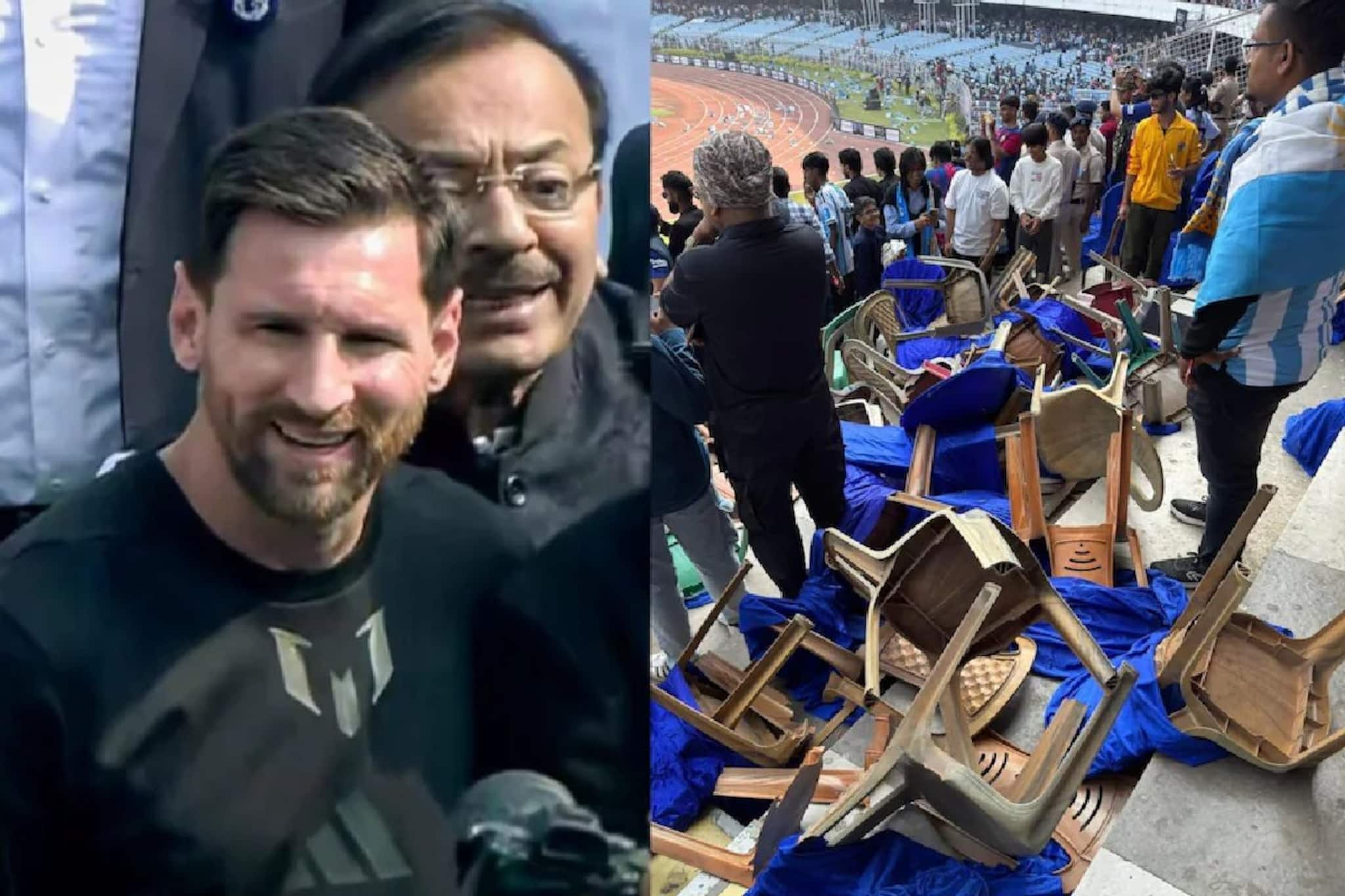 মেসির নিরাপত্তা নিয়ে চাঞ্চল্যকর তথ্য! কেন এমন বিশৃঙ্খলা হল মাঠে! জানা গেল কারণ মেসির নিরাপত্তা নিয়ে চাঞ্চল্যকর তথ্য! কেন এমন বিশৃঙ্খলা হল মাঠে! জানা গেল কারণ