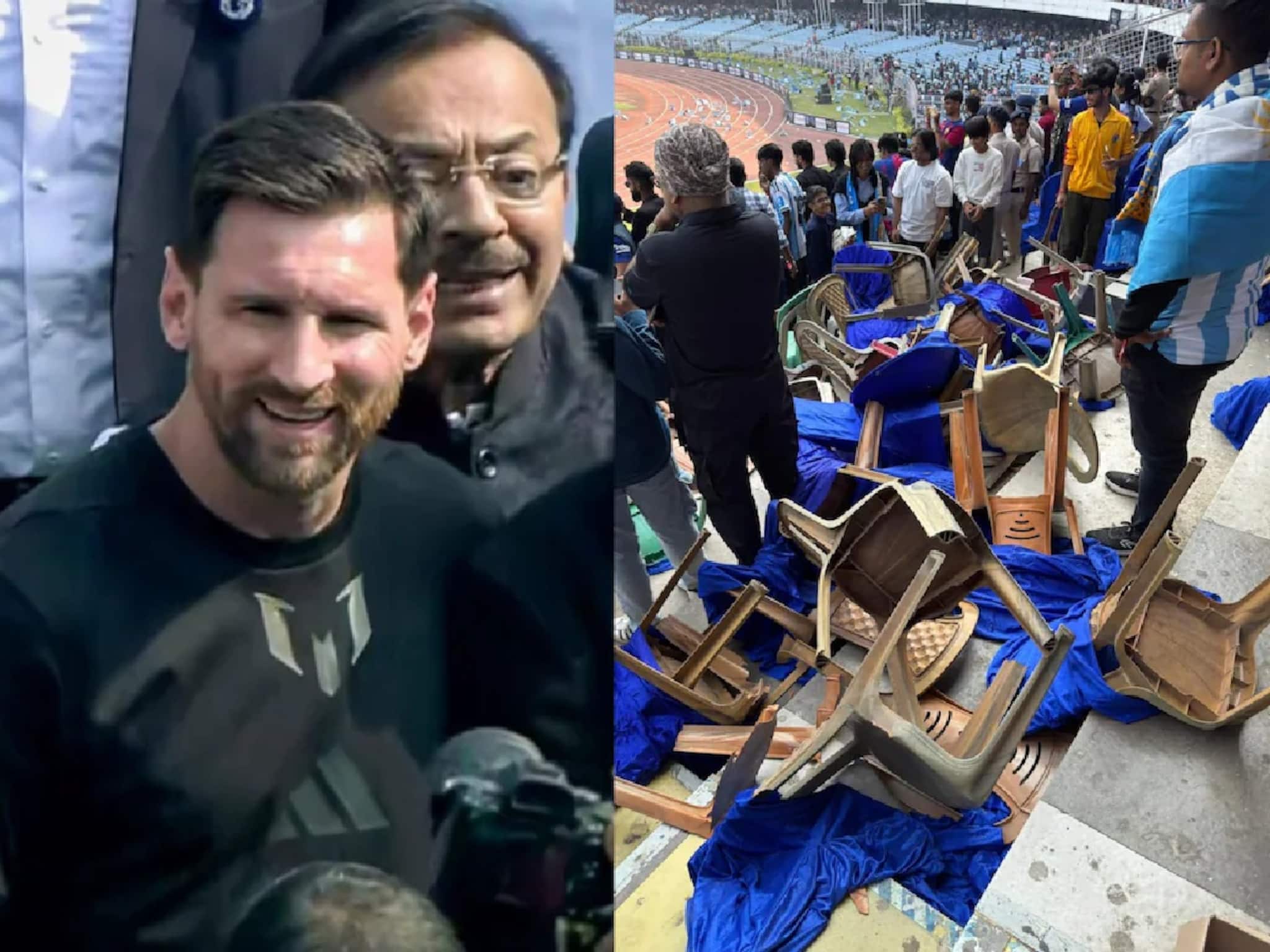 মেসির নিরাপত্তা নিয়ে চাঞ্চল্যকর তথ্য! কেন এমন বিশৃঙ্খলা হল মাঠে! জানা গেল কারণ মেসির নিরাপত্তা নিয়ে চাঞ্চল্যকর তথ্য! কেন এমন বিশৃঙ্খলা হল মাঠে! জানা গেল কারণ