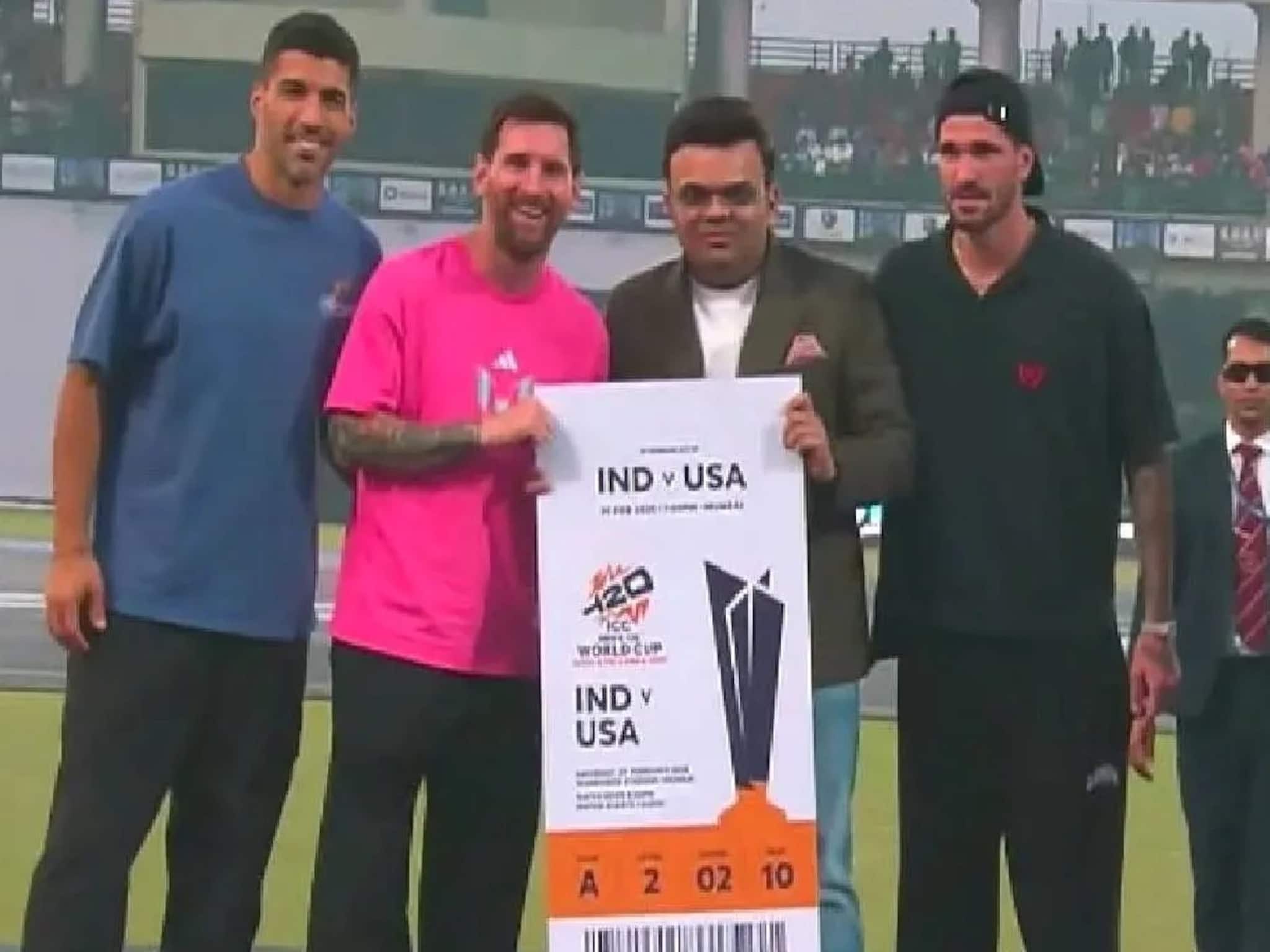 ক্রিকেটভক্তদের জন্য সব থেকে বড় খবর, মেসি এবার টি২০ বিশ্বকাপে! বিরাট চমক ক্রিকেটভক্তদের জন্য সব থেকে বড় খবর, মেসি এবার টি২০ বিশ্বকাপে! বিরাট চমক