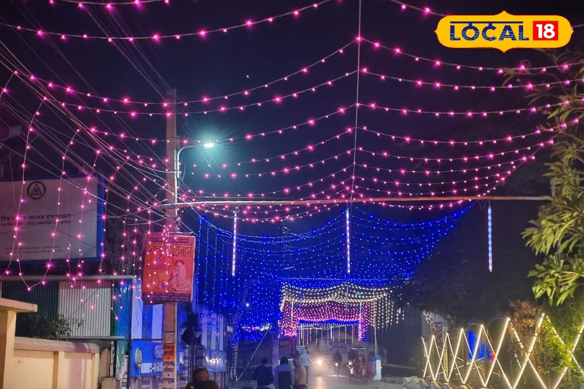 কলকাতার সঙ্গে টেক্কা, ক্রিসমাসে পার্ক স্ট্রিটের ছোঁয়ায় ভোলবদল কান্দির