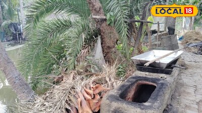 রস কম আসায় বন্ধ গুড় তৈরি 