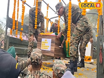 সেনা জওয়ানের মৃত্যুতে শোকের ছায়া