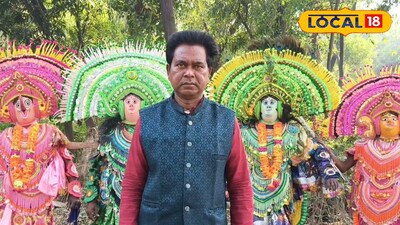 ছৌ শিল্পী সুনীল কুমার মাহাতো