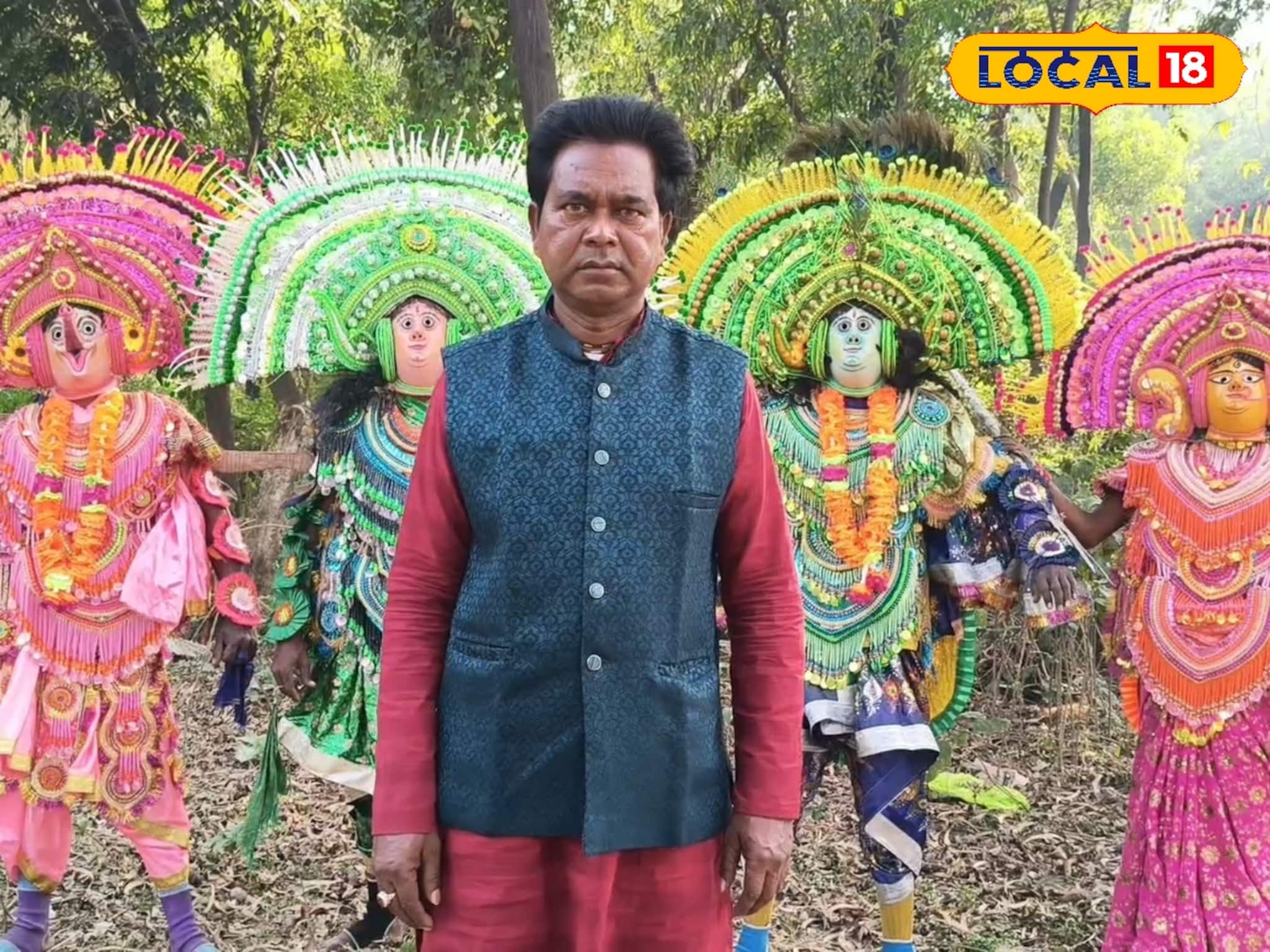 ৭০ বছরের বংশপরম্পরা, ছৌ নাচ টিকিয়ে রাখার লড়াই সুনীলের! 'নতুন' দল কাঁপাচ্ছে মঞ্চ