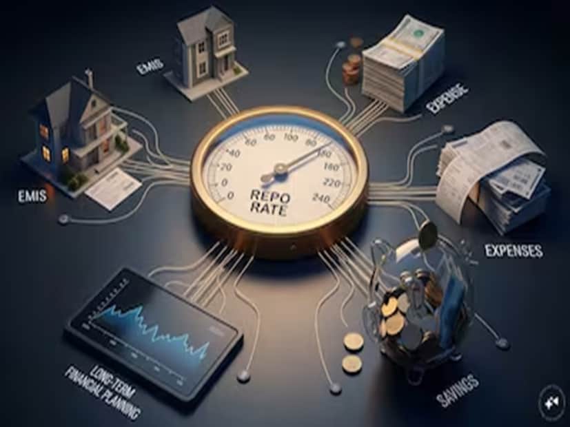 রেপো রেট কীরিজার্ভ ব্যাঙ্ক যে সুদের হারে ব্যাঙ্কগুলিকে ঋণ দেয় তাকে রেপো রেট বলা হয়। যখন রেপো রেট কমে যায়, তখন ব্যাঙ্কগুলি সস্তা হারে ঋণ পায়। এর পর ব্যাঙ্কগুলি গ্রাহকদের দেওয়া ঋণের হার কমিয়ে দেয় তাদের খরচ এবং অন্যান্য বিষয় বিবেচনা করে, যা ইএমআই হ্রাস করে।